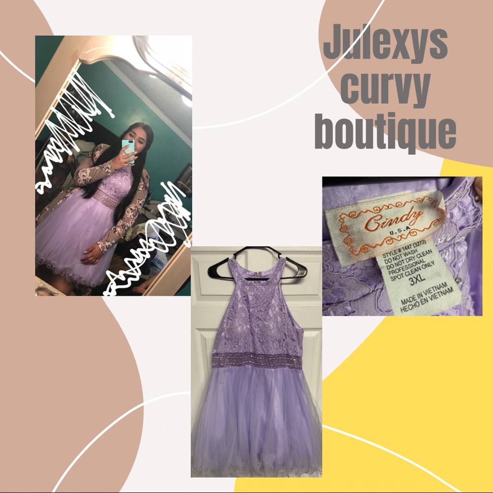 Lilac formal dress